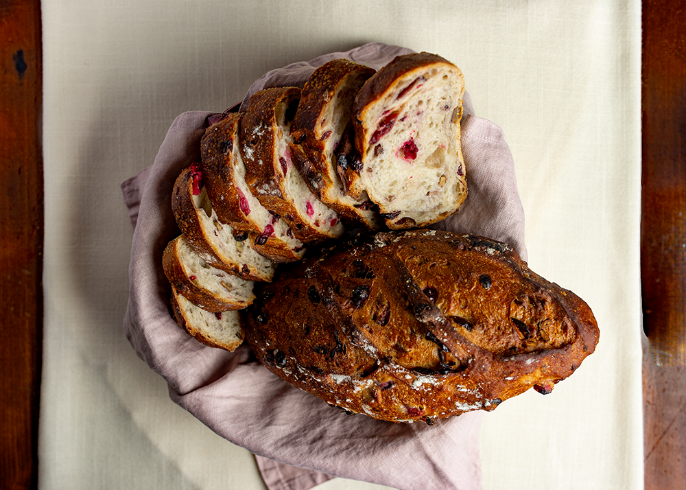 cranberry pepita loaf - Thanksgiving 2025