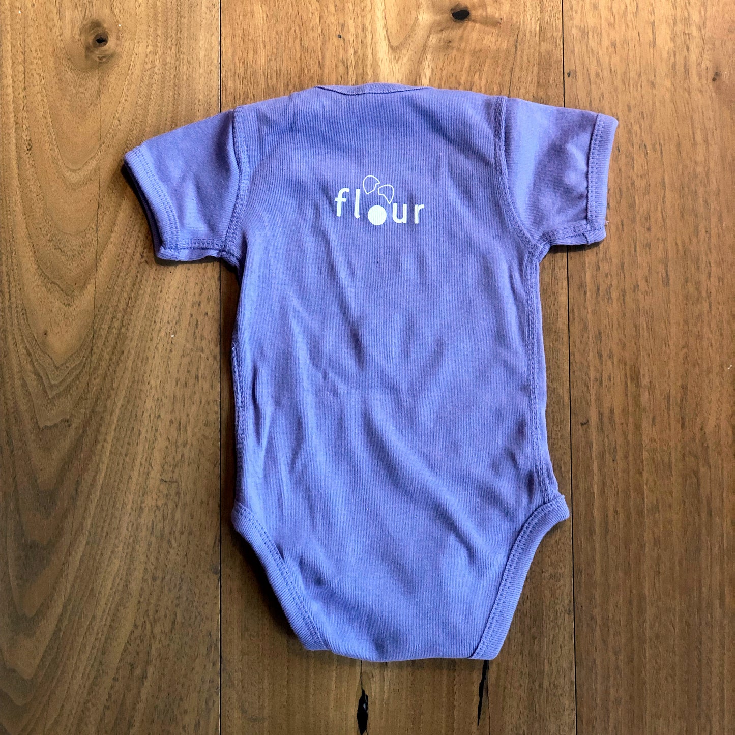 flour baby onesie - my rolls are homemade