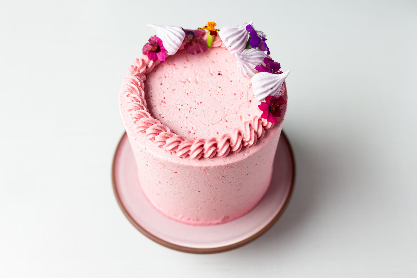 4" pretty in pink cake for two - valentines 2025