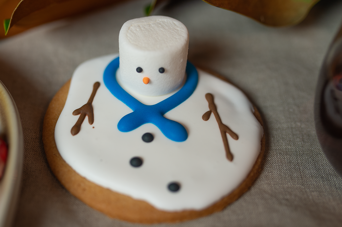 DYO Melting Snowman Cookie Kit + Flour Spatula