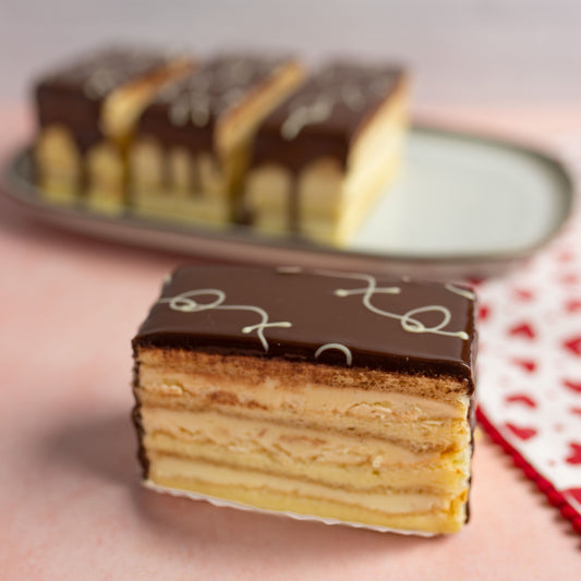 slice of boston cream pie - valentines 2025