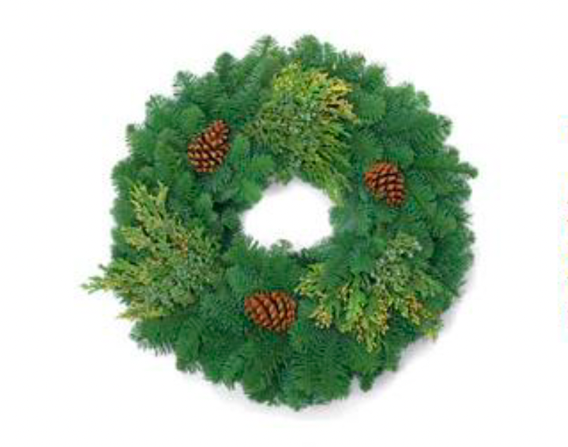 Mixed Wreath 12/22"