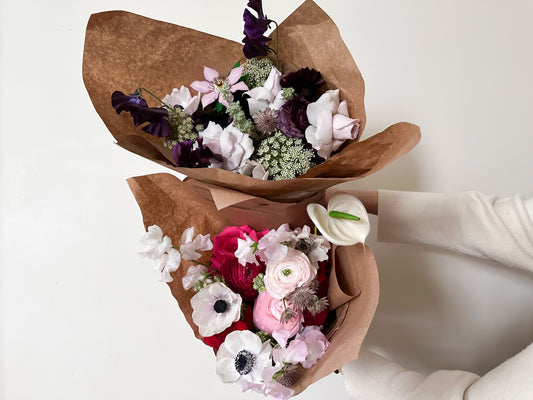 feverfew florals signature bouquet - valentines 2025