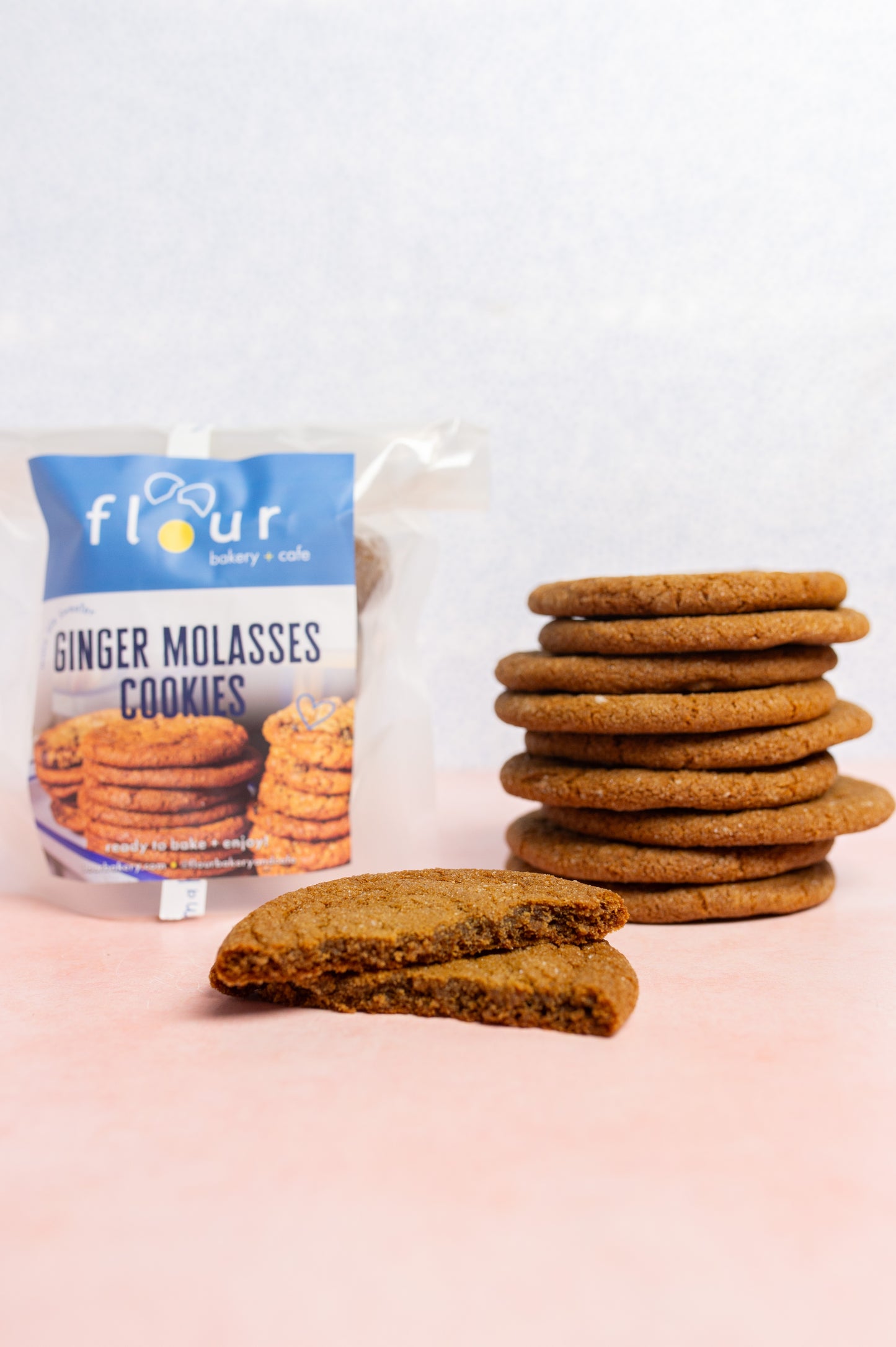 ginger molasses cookie dough