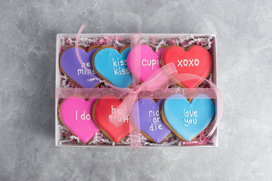 nice sweetheart cookie box - valentines 2025