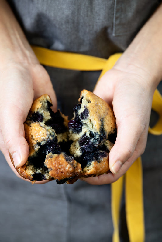 blueberry muffin baking kit